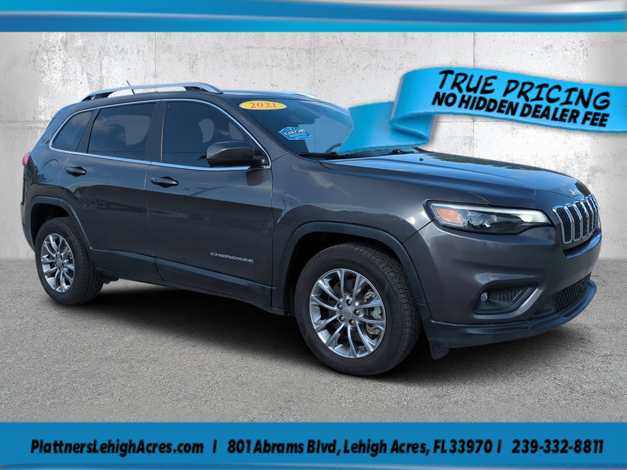 Used 2021 Jeep Cherokee Latitude Lux w/ Comfort/Convenience Group FWD image 1