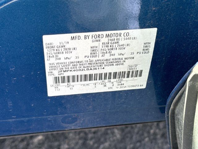 Used 2020 Ford Edge SE AWD/4WD image 29