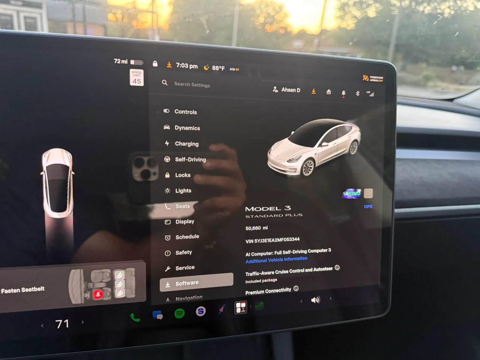 Used 2021 Tesla Model 3 Standard Range Plus RWD image 18