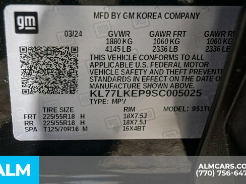 Used 2025 Chevrolet Trax ACTIV w/ Sunroof Package FWD image 65