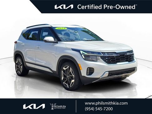 Certified 2024 Kia Seltos SX w/ SX Sunroof Package AWD/4WD image 1