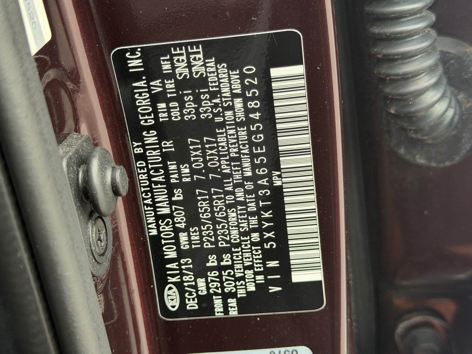 Used 2014 Kia Sorento LX FWD image 48