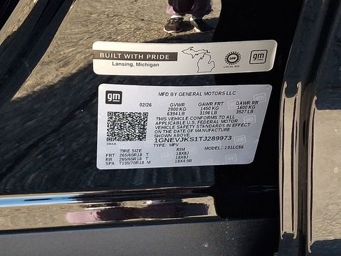 New 2026 Chevrolet Traverse Z71 w/ Enhanced Driving Package image 18