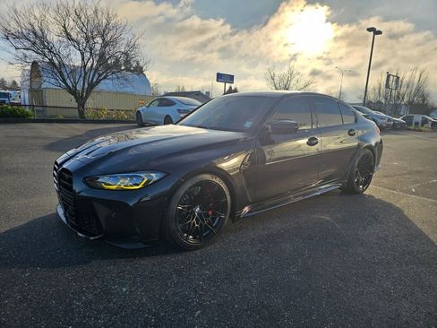 Used 2021 BMW M3 Competition w/ Executive Package RWD image 3
