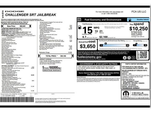 Used 2023 Dodge Challenger SRT Hellcat image 5