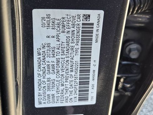 New 2026 Honda Civic Sport image 16