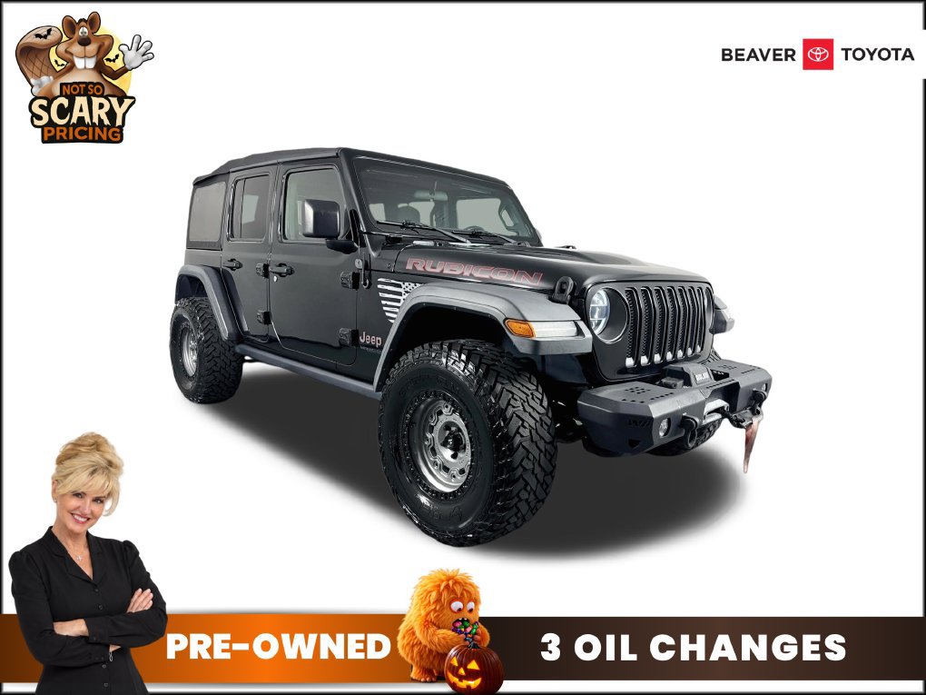 Used 2020 Jeep Wrangler Unlimited Rubicon w/ Steel Bumper Group AWD/4WD image 1