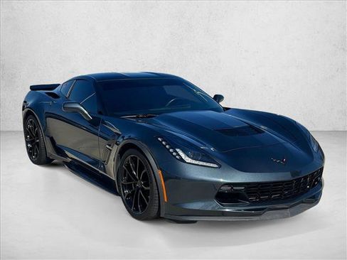 Used 2019 Chevrolet Corvette Grand Sport w/ Carbon Flash Badge Package image 3