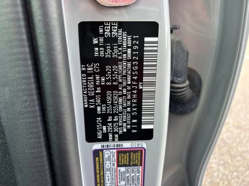 Used 2025 Kia Sorento EX w/ Panoramic Sunroof Package FWD image 31
