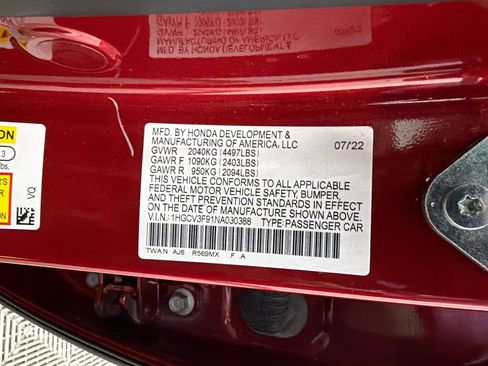 Used 2022 Honda Accord Touring image 33