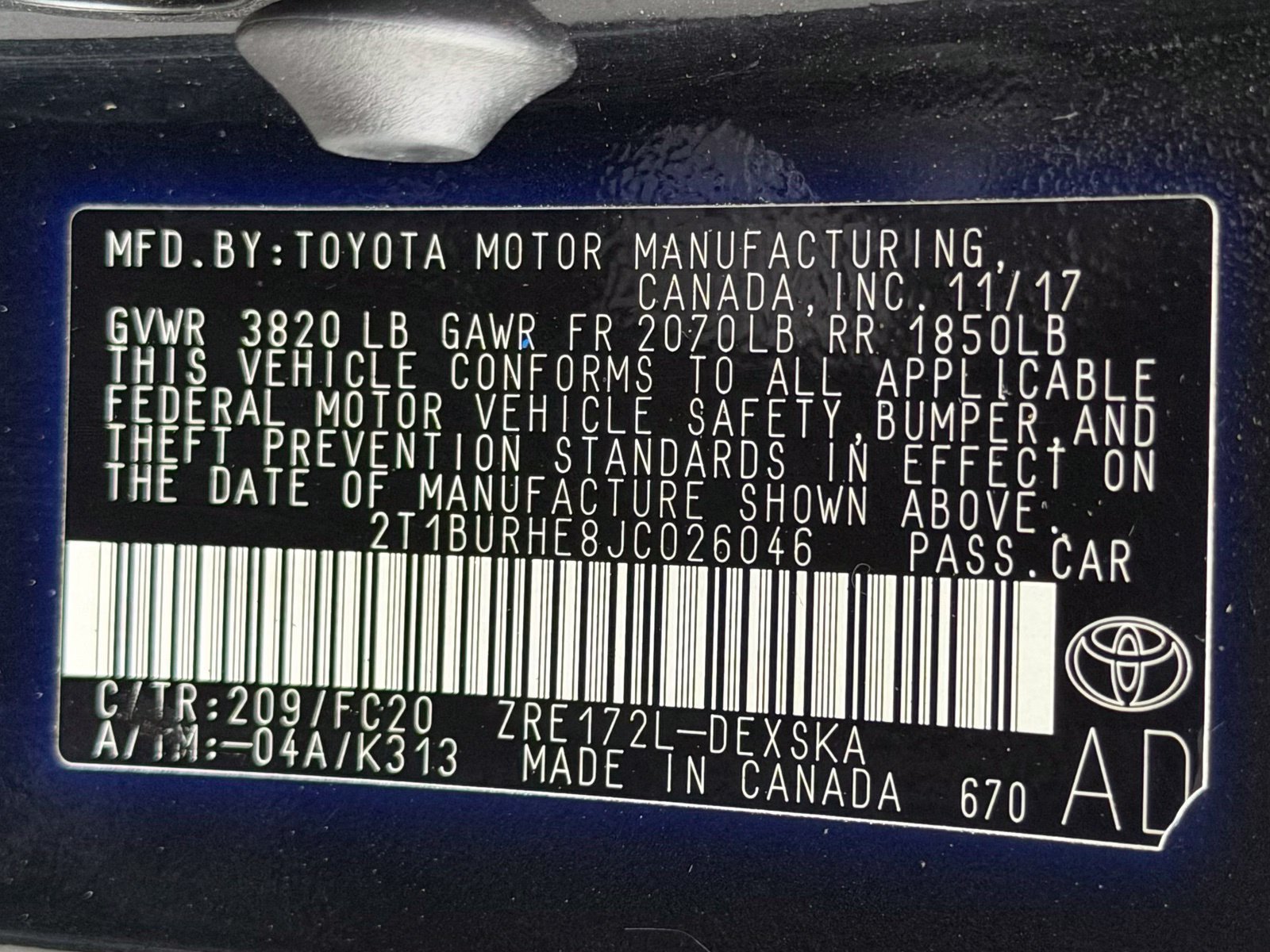Used 2018 Toyota Corolla SE FWD image 43