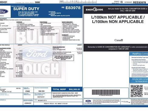 Certified 2024 Ford F350 XLT w/ FX4 Off-Road Package image 35