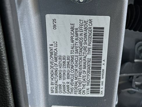 Used 2025 Honda Accord LX image 12