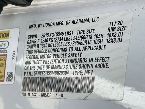 Used 2021 Honda Pilot EX-L image 28