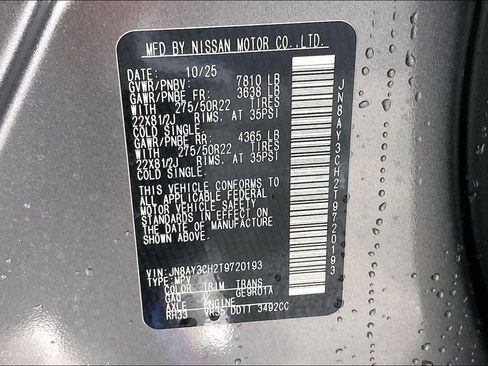 New 2026 Nissan Armada Platinum Reserve image 27