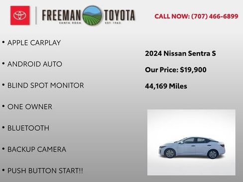Used 2024 Nissan Sentra S FWD image 5