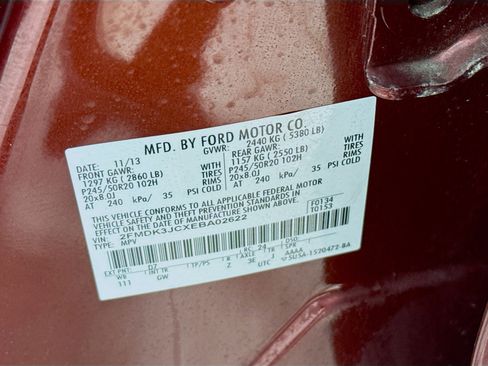 Used 2014 Ford Edge SEL w/ Equipment Group 205A FWD image 37