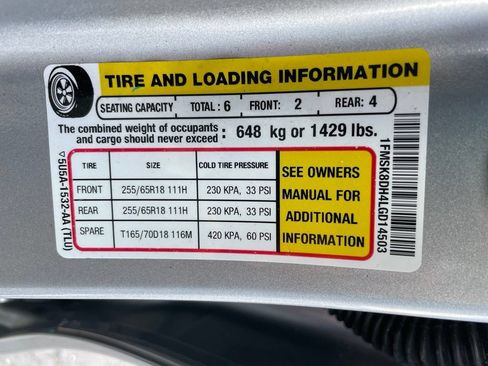 Used 2020 Ford Explorer XLT w/ Comfort Package AWD/4WD image 36