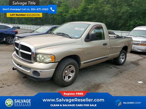 Used 2005 Dodge Ram 1500 Truck ST w/ ST Value Group RWD image 1