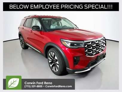 New 2026 Ford Explorer Platinum w/ LUX Leather Package