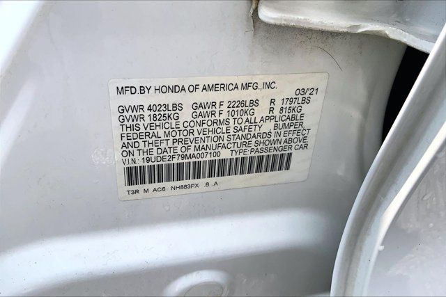 Certified 2021 Acura ILX w/ Premium Package FWD image 33