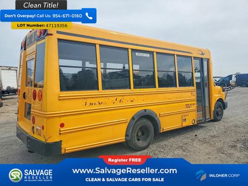 Used 2012 Chevrolet Express 3500 Extended w/ School Bus Package RWD image 5