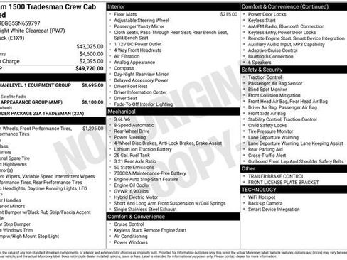 Used 2025 RAM 1500 Tradesman RWD image 33