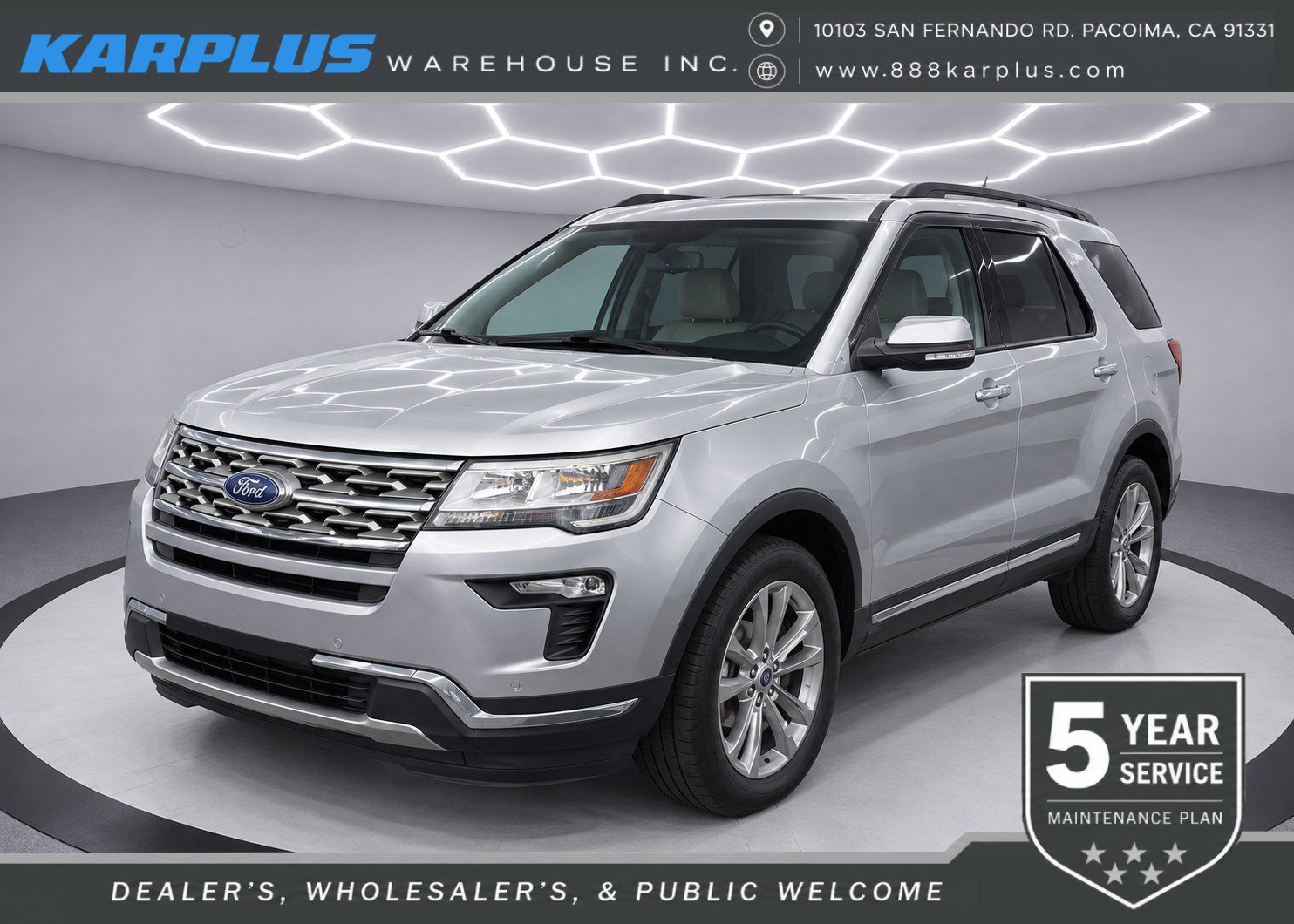 Used 2018 Ford Explorer Limited FWD image 1
