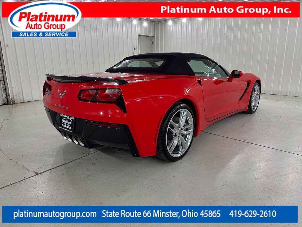 Used 2018 Chevrolet Corvette Stingray Convertible w/ 3LT Preferred Equipment Group RWD image 3