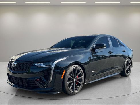 Used 2022 Cadillac CT4 V Blackwing w/ Technology Package RWD image 1