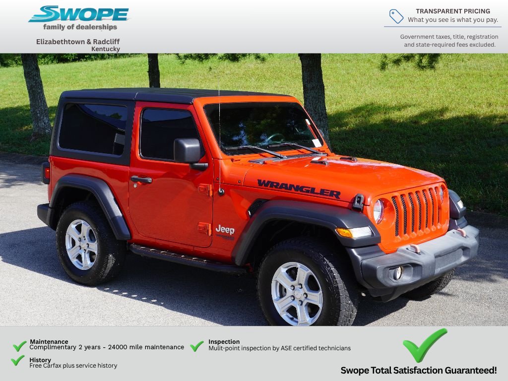 Used 2019 Jeep Wrangler Sport AWD/4WD image 1