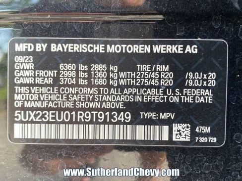 Used 2024 BMW X5 xDrive40i AWD/4WD image 54