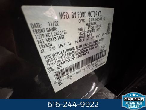 Used 2022 Ford Edge SEL w/ Convenience Package AWD/4WD image 13