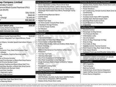 Used 2020 Jeep Compass Limited w/ Luxury Seat Group
