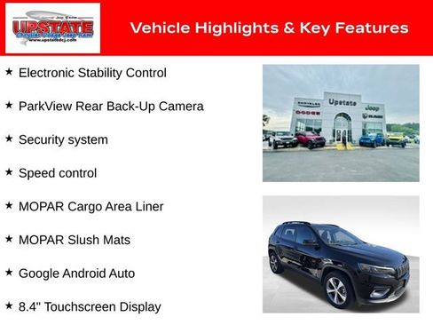 Used 2022 Jeep Cherokee Limited w/ Mopar Interior Package image 16