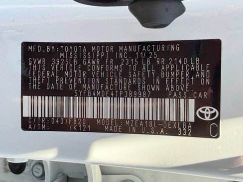 Used 2026 Toyota Corolla LE FWD image 23