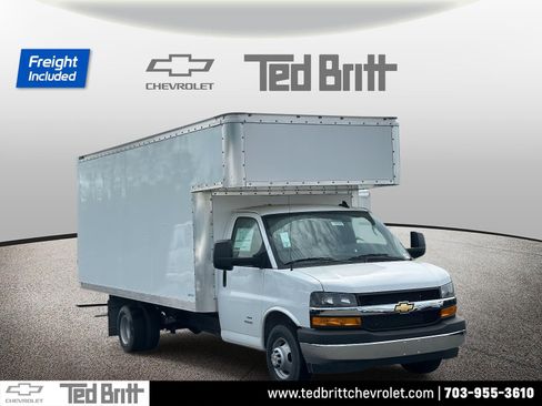 New 2025 Chevrolet Express 4500 17Ft Box w/ Power Convenience Package image 1
