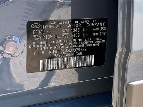Used 2021 Hyundai Ioniq Limited FWD image 36