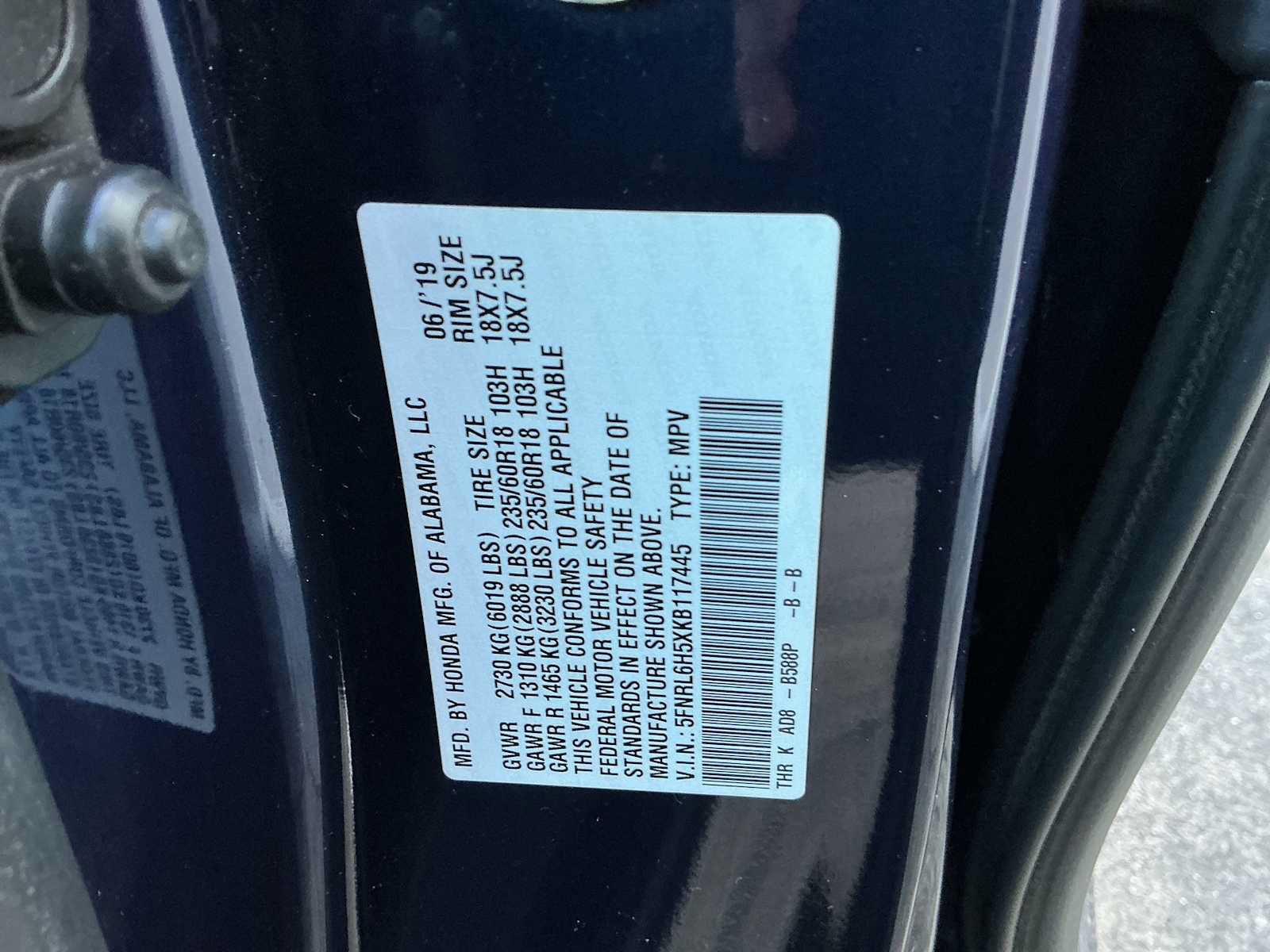 Used 2019 Honda Odyssey EX image 26
