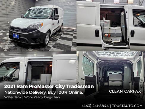 Used 2021 RAM ProMaster City Tradesman w/ Window Group 04 FWD image 1