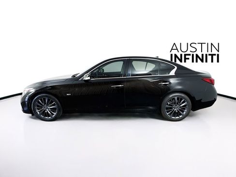Certified 2018 INFINITI Q50 Luxe w/ Sensory Package (Luxe) RWD image 4