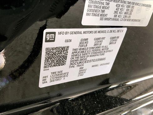 New 2026 Chevrolet Silverado 1500 Custom Trail Boss AWD/4WD image 12