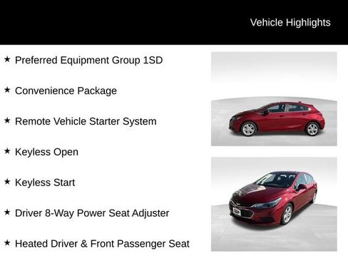 Used 2018 Chevrolet Cruze LT w/ Convenience Package FWD image 3