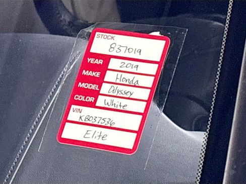 Used 2019 Honda Odyssey Elite image 25