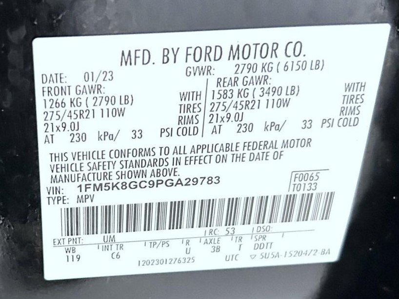 Used 2023 Ford Explorer ST w/ Equipment Group 401A AWD/4WD image 26