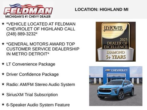 New 2026 Chevrolet Trax LT w/ Driver Confidence Package FWD image 3