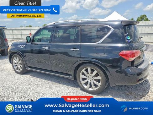 Used 2012 INFINITI QX56 2WD w/ Theater Pkg image 3