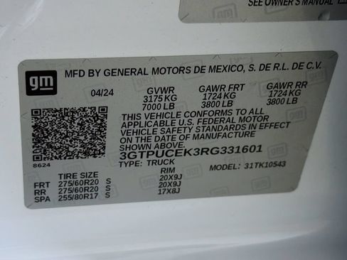Used 2024 GMC Sierra 1500 Elevation AWD/4WD image 28