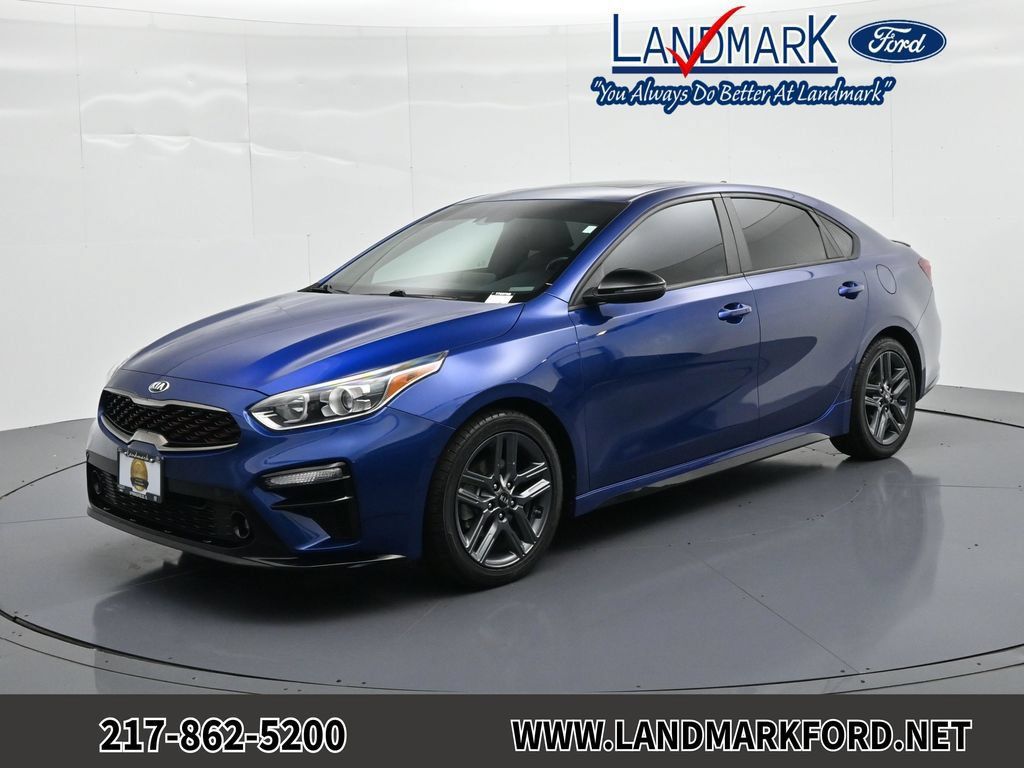Used 2021 Kia Forte GT-Line w/ GT-Line Premium Package FWD image 1