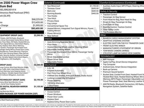 Used 2024 RAM 2500 Power Wagon w/ Level 2 Equipment Group image 50